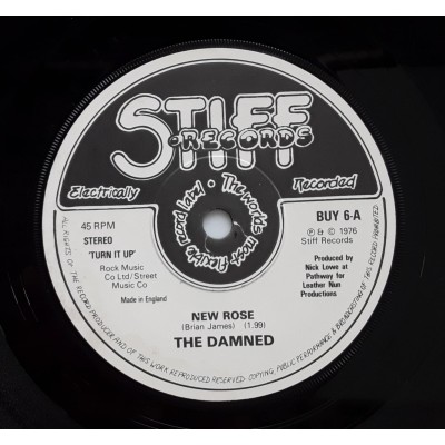 The Damned  - 7" UK - New Rose