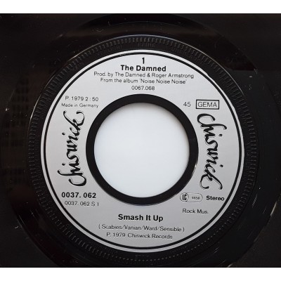 The Damned - 7" GER - Smash It Up