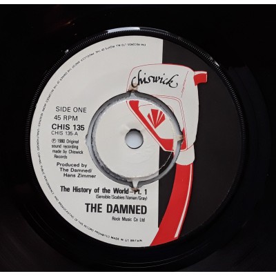 The Damned  - 7" EU - The History of The World 2013 Reissue