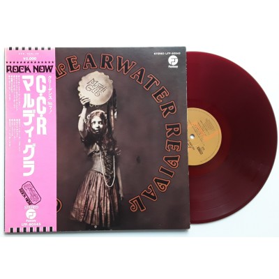 Creedence Clearwater Revival - LP - JAP - Mardi Gras - Red Vinyl