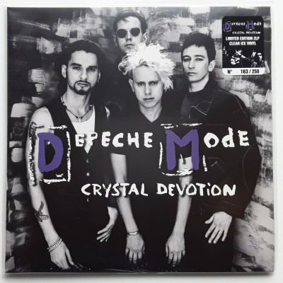 Depeche Mode - 2 LP - Crystal Devotion - Clear Ice Vinyl