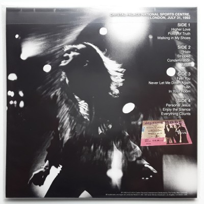 Depeche Mode - 2 LP - Crystal Devotion - Clear Ice Vinyl