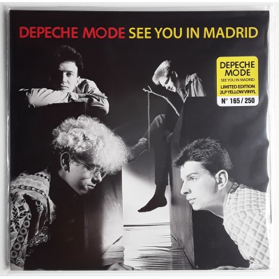 Depeche Mode - 2 LP - See You In Madrid - Yellow Vinyl