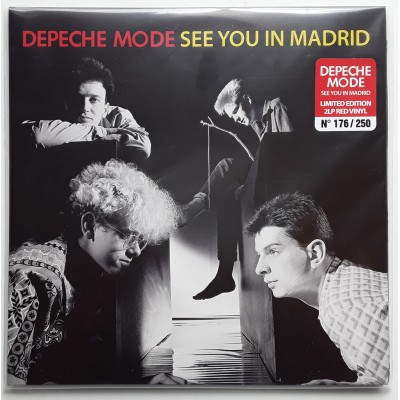 Depeche Mode - 2 LP - See You In Madrid - Red Vinyl