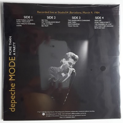 Depeche Mode - 2 LP + CD - More Than A Party - Red Vinyl
