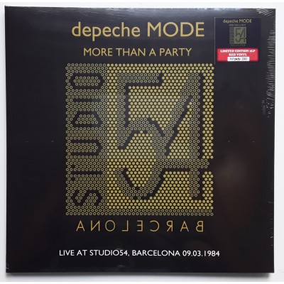 Depeche Mode - 2 LP - More Than A Party - Red Vinyl
