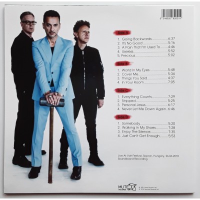 Depeche Mode - 2 LP - Live At Volt Festival - Red Vinyl
