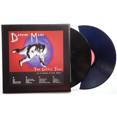 Depeche Mode - 2 LP - The Exotic Tour - Blue / Black Vinyl