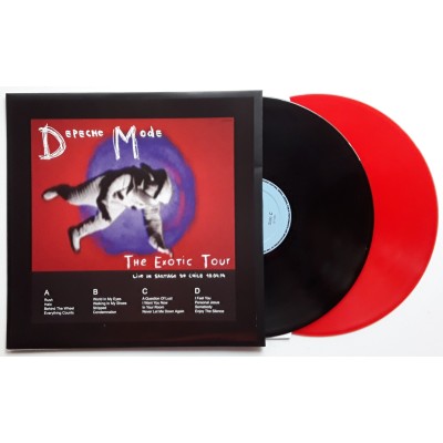 Depeche Mode - 2 LP - The Exotic Tour - Black / Red Vinyl