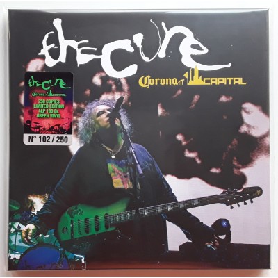 THE CURE - 4 LP - Box - Corona Capital - Green Vinyl