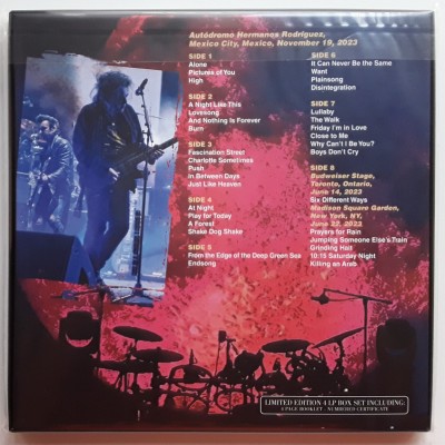 THE CURE - 4 LP - Box - Corona Capital - Green Vinyl