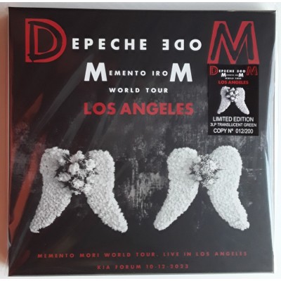 Depeche Mode - 3 LP - BOX - Memento World Tour - Live in Los Angeles - Green Vinyl