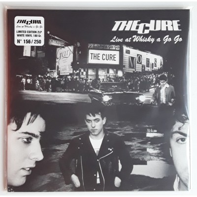 THE CURE - 2 LP - Live At Whisky a Go Go - White Vinyl