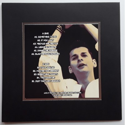 Depeche Mode - LP - People Are In Belgium - Testpressing in Black Vinyl