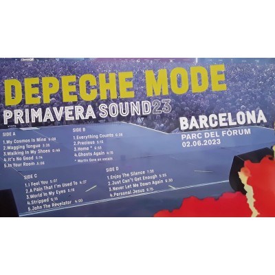 Depeche Mode - 2 LP - Memento Momentum Barcelone - Lila Vinyl