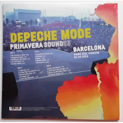 Depeche Mode - 2 LP - Memento Momentum Barcelone - Orange Vinyl