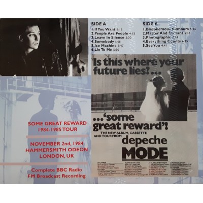 Depeche Mode - LP - Some Great Reward 1984-1985 Tour - Yellow Vinyl