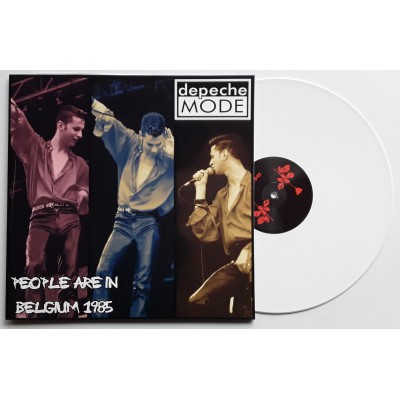 Depeche Mode - LP - People Are In Belgium 1985 - White Vinyl
