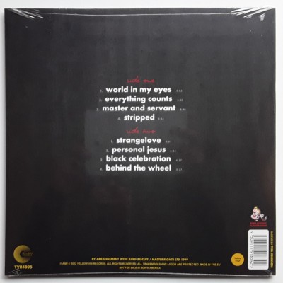 Depeche Mode - LP - Set In Stone - Yellow Vinyl