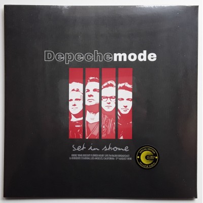Depeche Mode - LP - Set In Stone - Yellow Vinyl