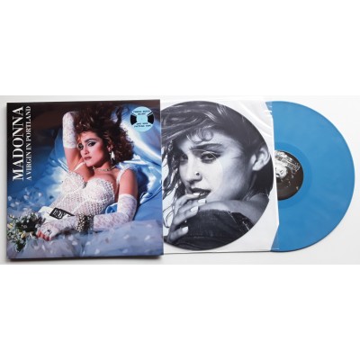Madonna - 2 LP - A Virgin In Portland - Blue Vinyl + One Side Picture Disc