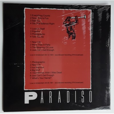 Depeche Mode - 2 LP - Paradiso - Gold Vinyl