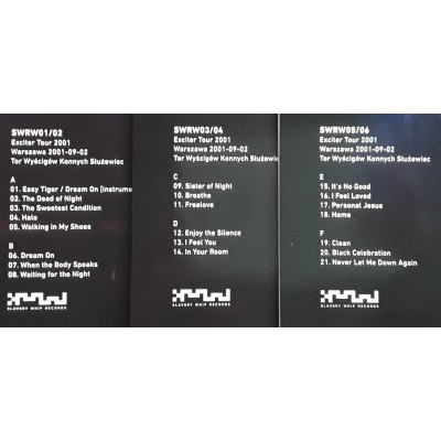 Depeche Mode - 3 LP - BOX - Excited Warsaw