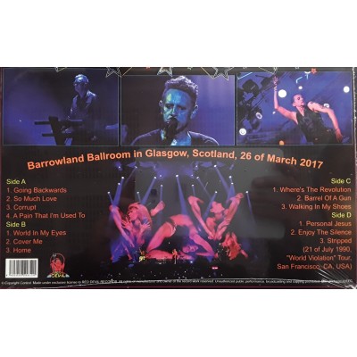 Depeche Mode - 2 LP - Back To Barrowlands - Yellow Vinyl - SEALED