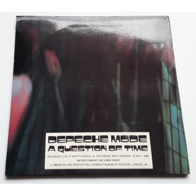 Depeche Mode - 3 LP - A Question Of Time - Clear/Blue/Clear Vinyl