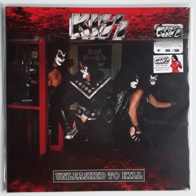 Kiss - 2 LP - Unleashed To Kill - Crystal Vinyl