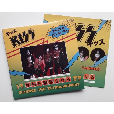 Kiss - 2 LP - Outrage The Establishment