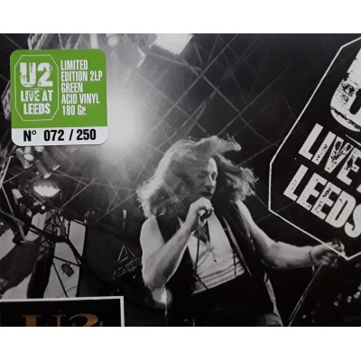 U2 - 2 LP - Live At Leeds - Green Acid Vinyl