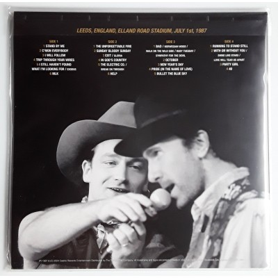 U2 - 2 LP - Live At Leeds - Crystal Vinyl