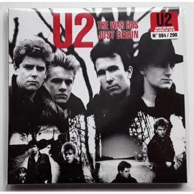 U2 - 4 LP - BOX - The War Has Just Begun - Red Vinyl