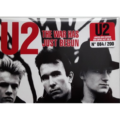 U2 - 4 LP - BOX - The War Has Just Begun - Red Vinyl