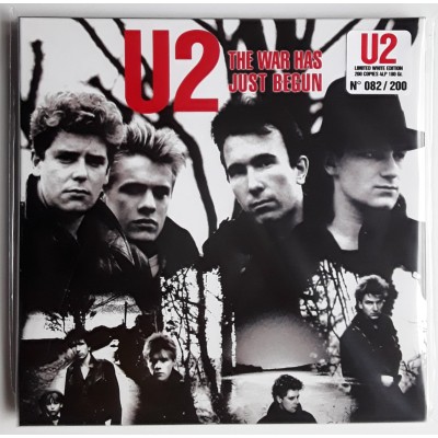 U2 - 4 LP - BOX - The War Has Just Begun - White Vinyl