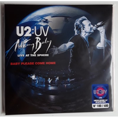 U2 - 3 LP - Baby Please Come Home - Splatter Vinyl