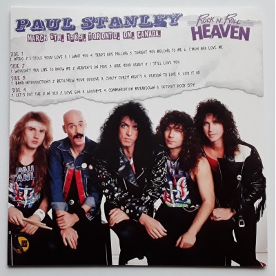 Paul Stanley - Kiss - 2 LP - Rock'n' Roll Heaven - Red Vinyl + Poster