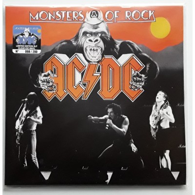 AC/DC - 2 LP - Monsters Of Rock - Clear Ice Vinyl