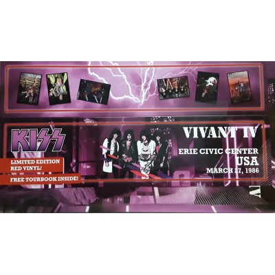 Kiss - 2 LP - Vivant IV - Red Vinyl