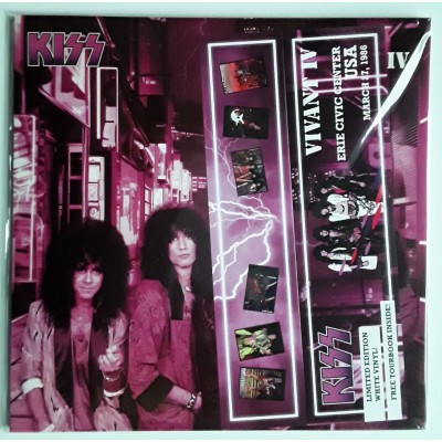 Kiss - 2 LP - Vivant IV - White Vinyl