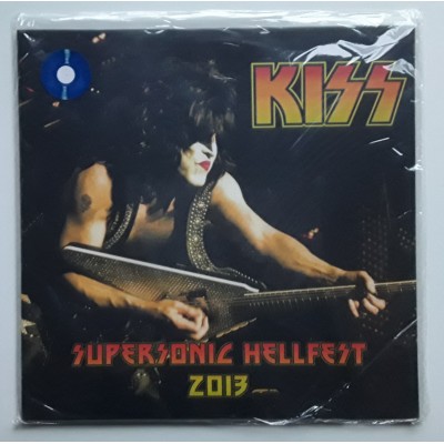 Kiss - 2 LP - Supersonic Hellfest 2013 - Blue Vinyl