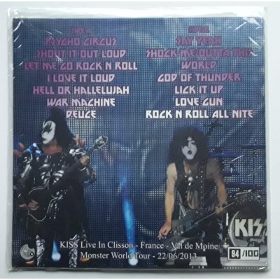 Kiss - 2 LP - Supersonic Hellfest 2013 - Blue Vinyl