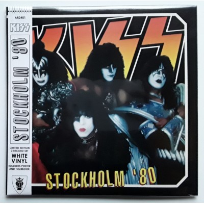 Kiss - 2 LP - Stockholm '80 - White Vinyl