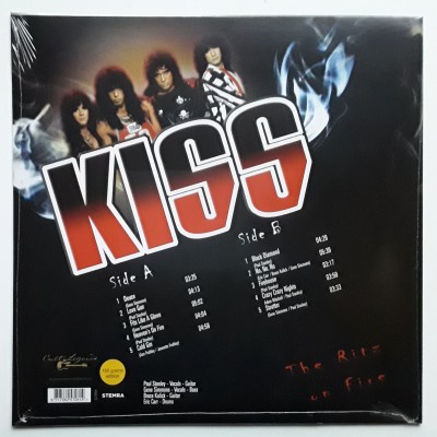 Kiss - LP - The Ritz On Fire