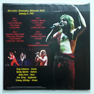 Ozzy Osbourne - 2 LP - Broken Chains And Broken Rules - Clear Ice Vinyl