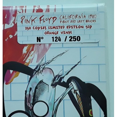 Pink Floyd - 5 LP - BOX - California 1980 First And Last Bricks - Orange Vinyl