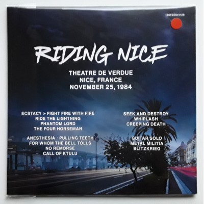 Metallica - 2 LP - Riding Nice - Red Vinyl + Extra's