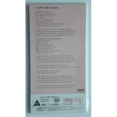 Judo, Wynonna - 3" CD - JAP - I saw the light - PROMO - SEALED