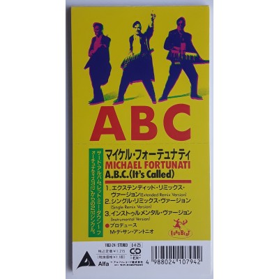 Fortunati, Michael - 3" CD - JAP - A.B.C. (It's Called) - PROMO